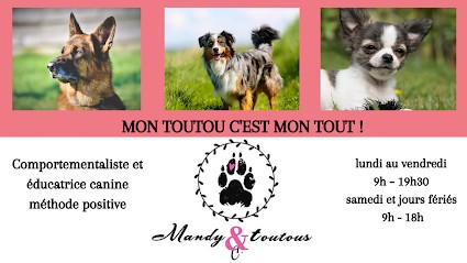 Mandy C. Toutous - Educateur Et Comportementaliste Canin Sur Niort, La Rochelle Et Ses Alentours, Dresseur de Chiens à Saint-Jean-de-Liversay
