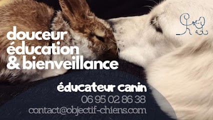 ‍ Objectif Chiens - éducateur Canin, Comportementaliste, Socialisation Et Dressage | éducatrice Canine Positive, Dresseur de Chiens à Toussieu
